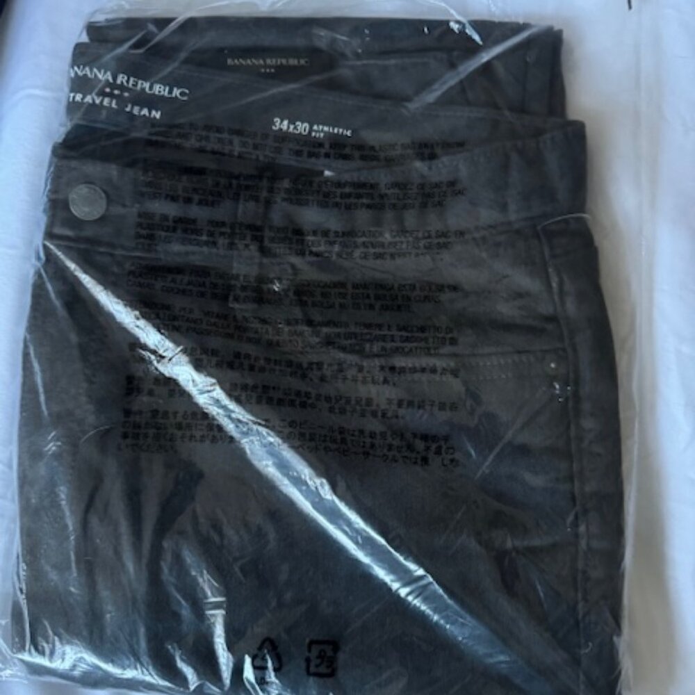 Banana Republic Traveler Jeans - Dark Grey